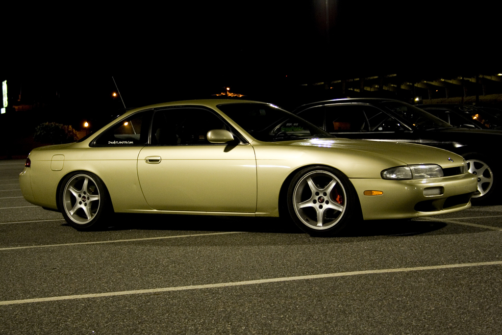photo 1 Nissan S14 custom wheels Ford Mustang Cobra R 17x9.0, ET +26, tire size 225/45 R17. x ET 255/40 R