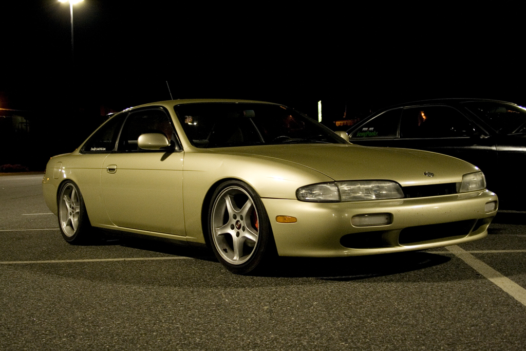 photo 2 Nissan S14 custom wheels Ford Mustang Cobra R 17x9.0, ET +26, tire size 225/45 R17. x ET 255/40 R