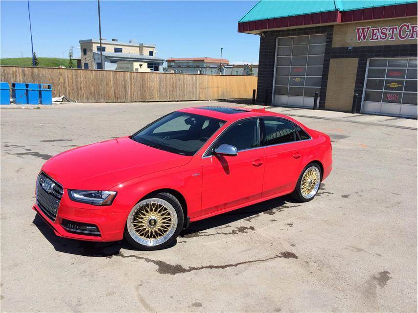 photo 1 Audi A4 custom wheels BBS Super RS 19x8.5, ET +48, tire size 255/35 R19. x ET