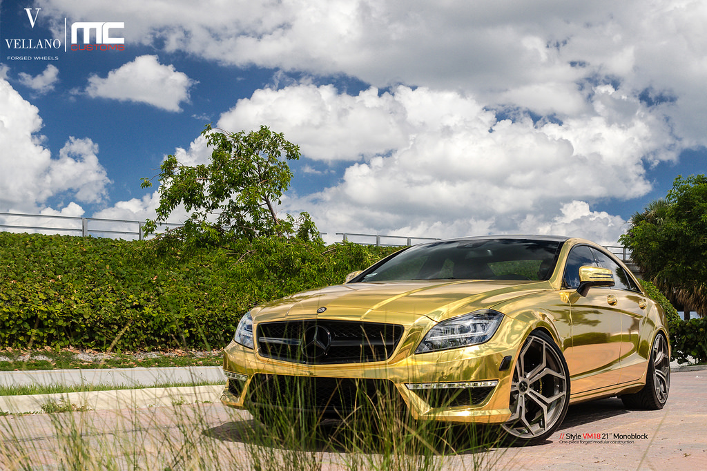 photo 1 Mercedes-Benz CLS-Class custom wheels Vellano VM18 21x, ET , tire size X R21. x ET