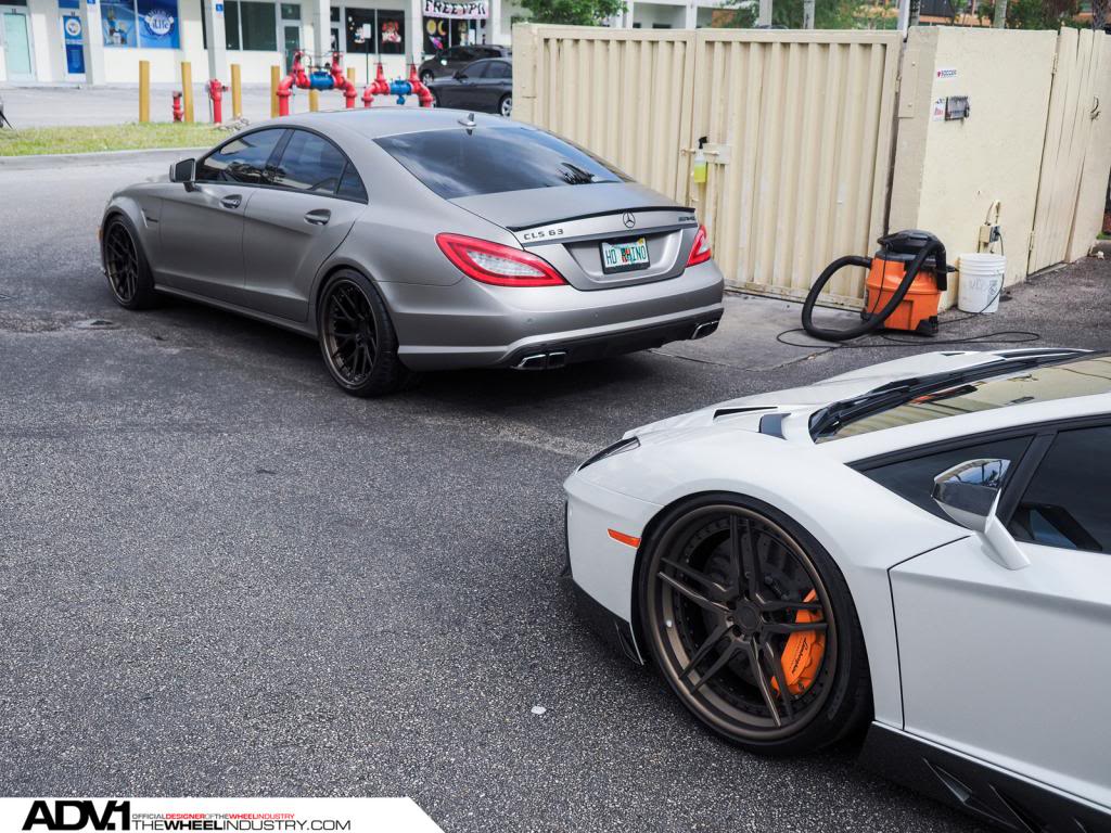 photo 11 Lamborghini Aventador custom wheels ADV05 M.V2 CS 21x9.5, ET , tire size X R21. 22x12.5 ET