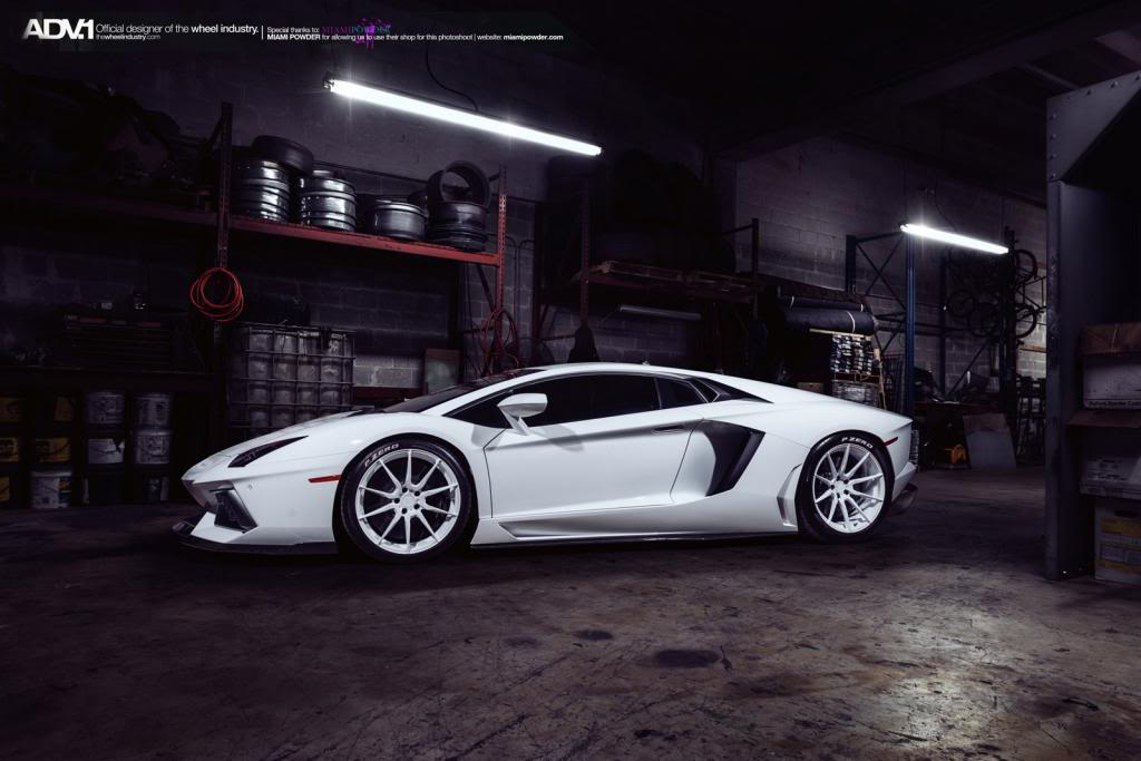 photo 7 Lamborghini Aventador custom wheels ADV10 M.V1 CS 20x9.5, ET , tire size X R20. 20x12.0 ET 