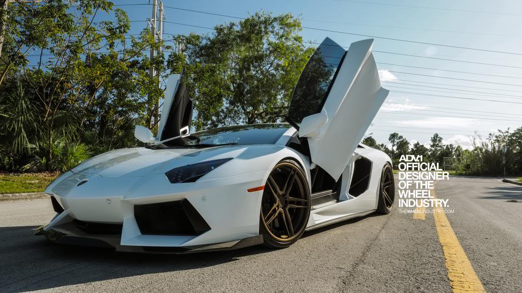 photo 6 Lamborghini Aventador custom wheels ADV05 CS SERIES 21x9.5, ET , tire size X R21. 22x12.5 ET