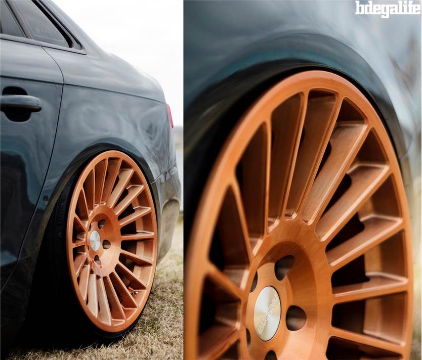 photo 1 Audi A4 custom wheels Rotiform IND 19x10.0, ET +29, tire size X R19. x ET
