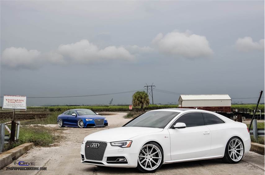 photo 1 Audi RS 5 custom wheels Incurve IC-S10 19x10.5, ET +30, tire size X R19. x ET