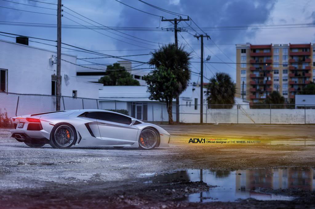 photo 9 Lamborghini Aventador custom wheels ADV5.2 Track Spec | SL Series  20x9.5, ET , tire size X R20. 21x12.5 ET