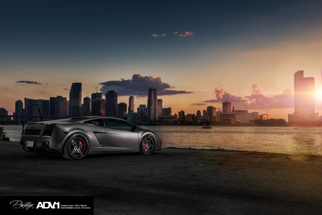 photo 3 Lamborghini Gallardo custom wheels ADV05 Track Spec 20x9.0, ET , tire size X R20. 20x12.0 ET 