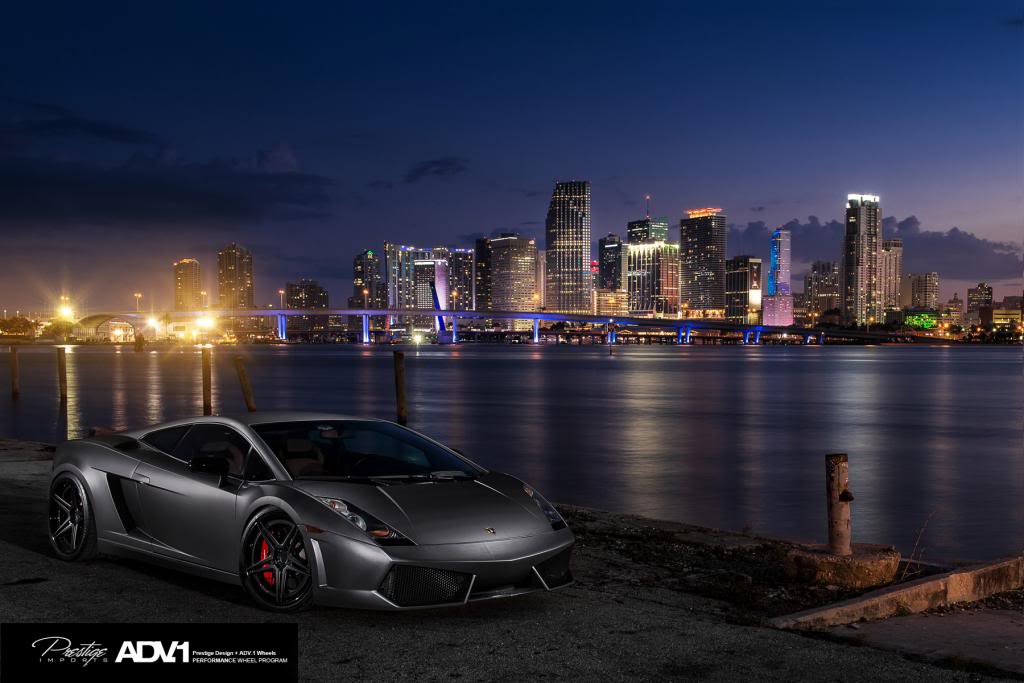 photo 4 Lamborghini Gallardo custom wheels ADV05 Track Spec 20x9.0, ET , tire size X R20. 20x12.0 ET 