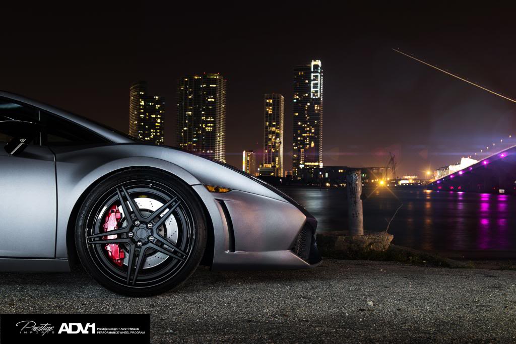 photo 9 Lamborghini Gallardo custom wheels ADV05 Track Spec 20x9.0, ET , tire size X R20. 20x12.0 ET 