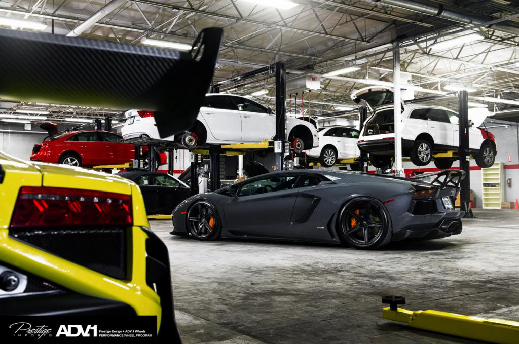 photo 8 Lamborghini Gallardo custom wheels ADV5.1SL LP722 19x9.5, ET , tire size X R19. 20x12.0 ET 