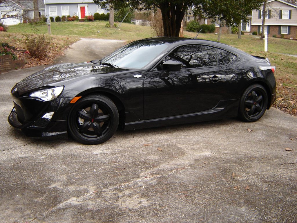 photo 2 Scion FR-S custom wheels Platinum Widow 18x8.0, ET +42, tire size X R18. x ET