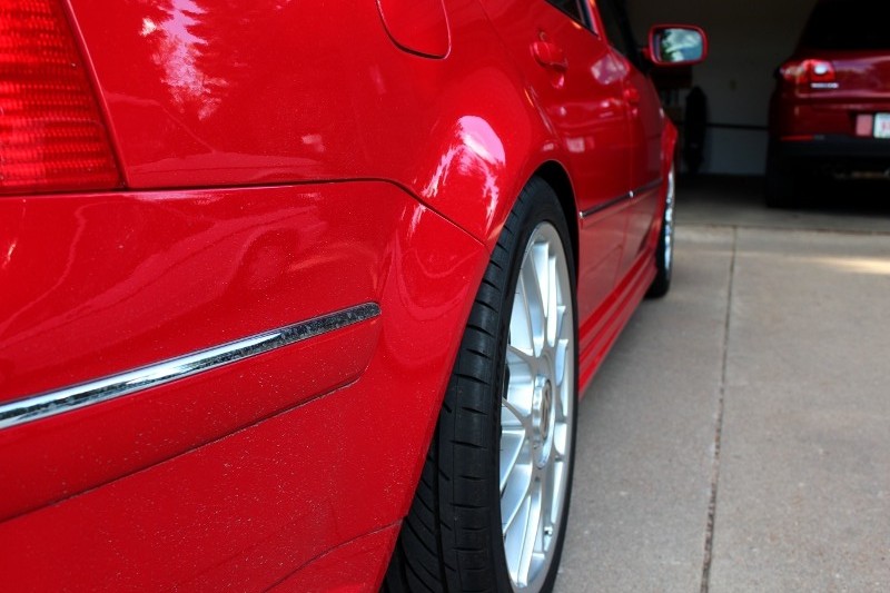 photo 2 Volkswagen Jetta custom wheels   18x7.5, ET +35, tire size 225/40 R18. 18x7.5 ET0