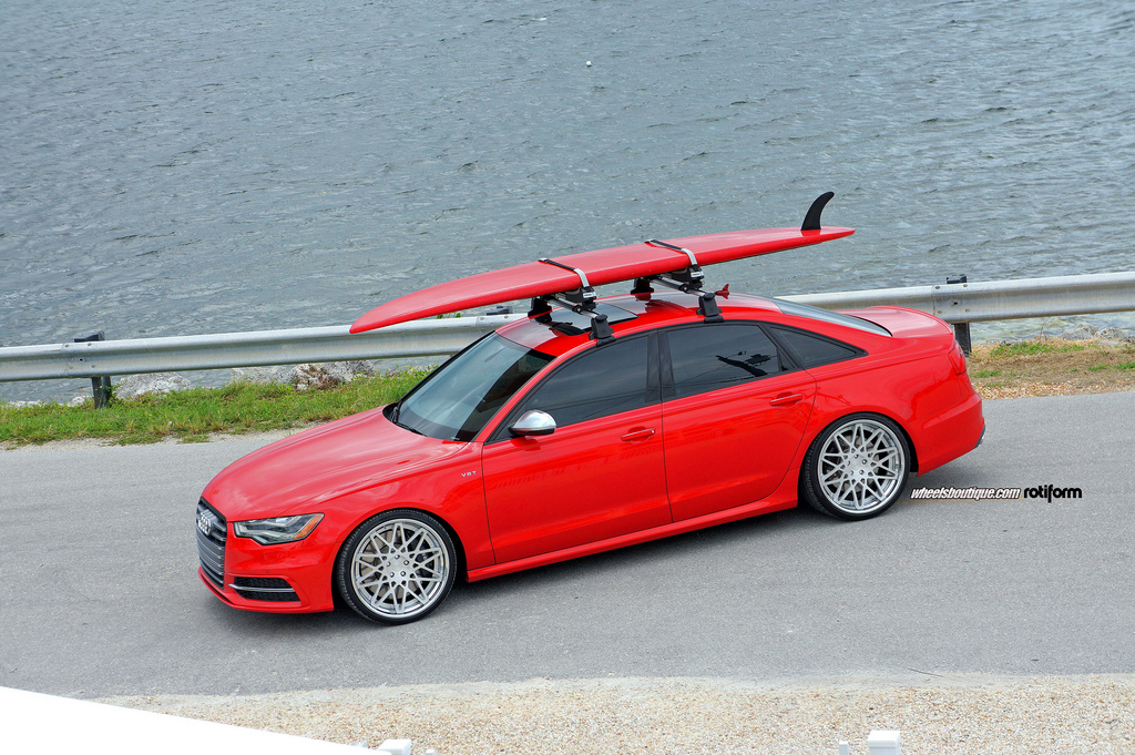 photo 8 Audi S6 custom wheels Rotiform BLQ 21x10.5, ET , tire size 295/25 R21. x ET 