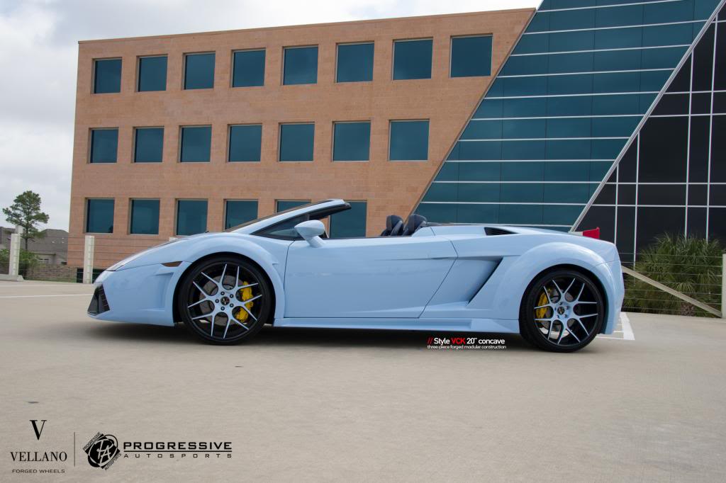 photo 2 Lamborghini Gallardo custom wheels VCK CONCAVE  20x8.0, ET , tire size X R20. 20x11.5 ET 