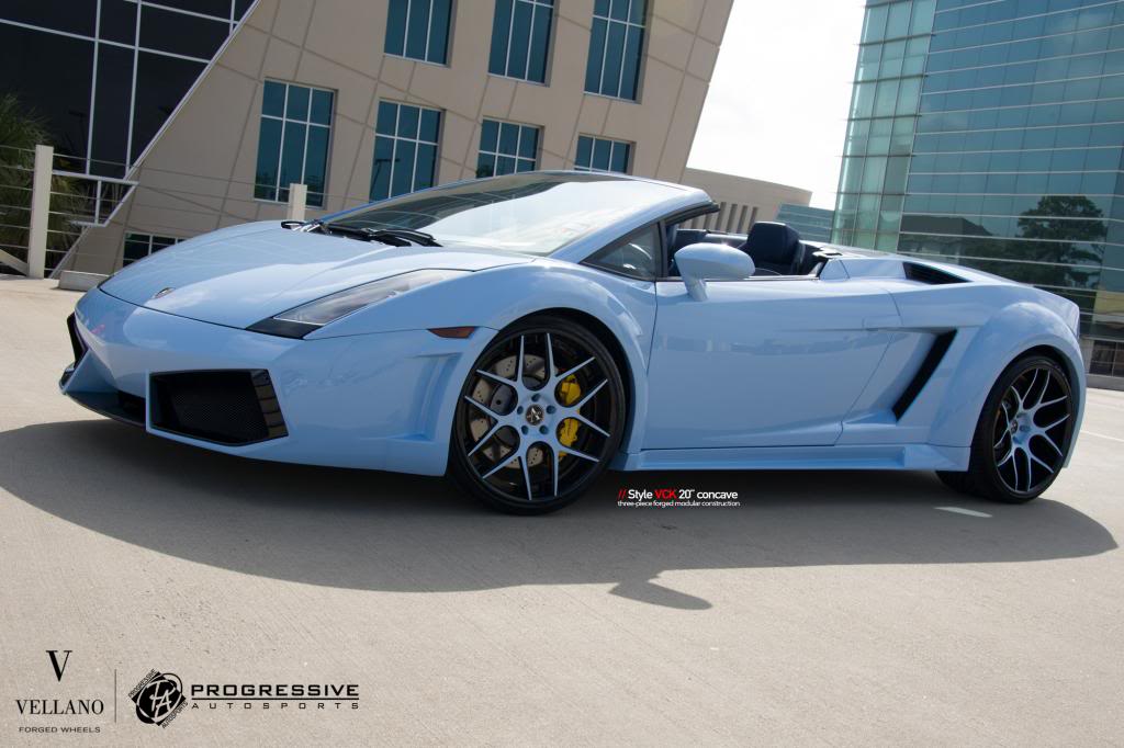 photo 4 Lamborghini Gallardo custom wheels VCK CONCAVE  20x8.0, ET , tire size X R20. 20x11.5 ET 