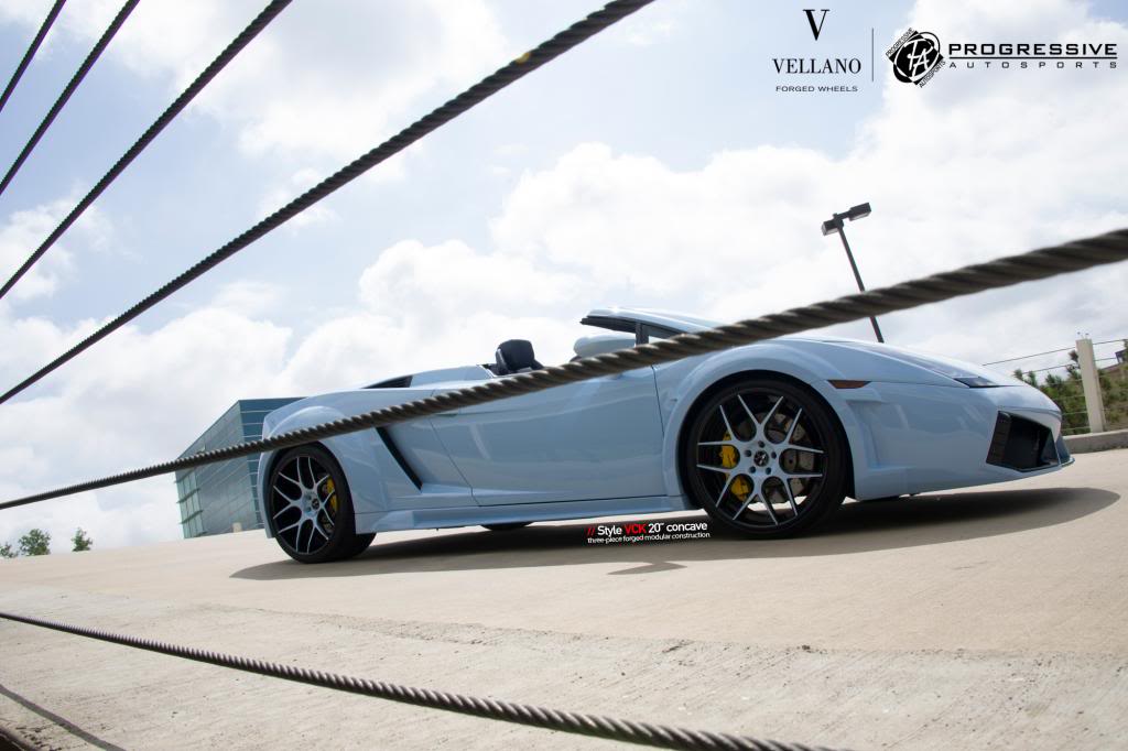 photo 6 Lamborghini Gallardo custom wheels VCK CONCAVE  20x8.0, ET , tire size X R20. 20x11.5 ET 