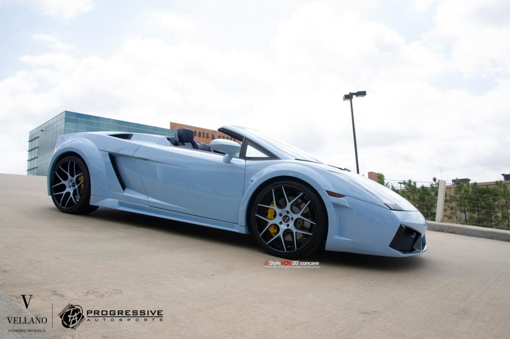 photo 7 Lamborghini Gallardo custom wheels VCK CONCAVE  20x8.0, ET , tire size X R20. 20x11.5 ET 