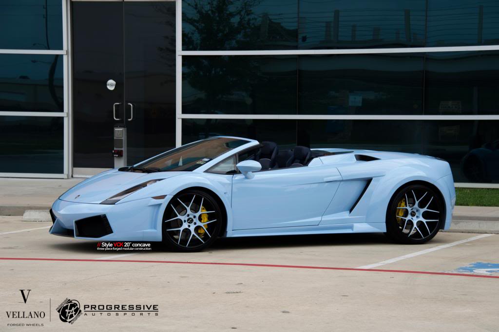 photo 8 Lamborghini Gallardo custom wheels VCK CONCAVE  20x8.0, ET , tire size X R20. 20x11.5 ET 