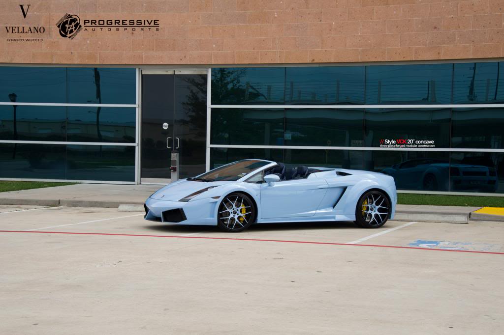 photo 10 Lamborghini Gallardo custom wheels VCK CONCAVE  20x8.0, ET , tire size X R20. 20x11.5 ET 