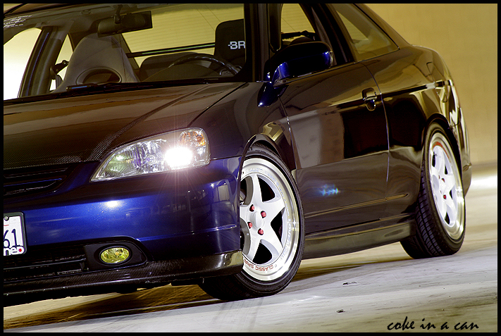 photo 1 Honda Civic custom wheels DAMD Loversoul 17x7.0, ET +25, tire size 215/40 R17. x ET