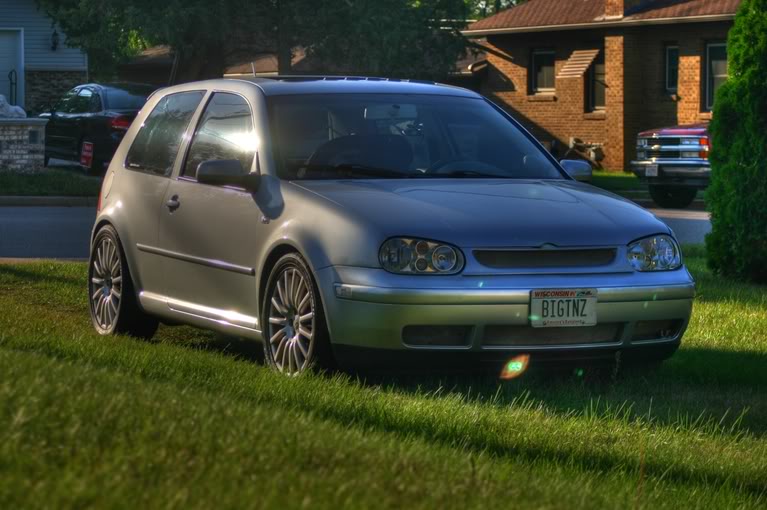 photo 1 Volkswagen Golf custom wheels   17x7.0, ET +38, tire size 235/45 R17. 17x7.0 ET+18 