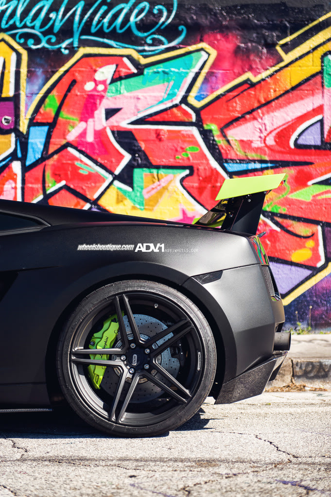 photo 4 Lamborghini Gallardo custom wheels ADV05.1 SL 20x9.0, ET , tire size X R20. 20x12.0 ET 