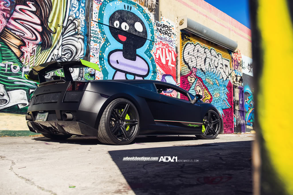 photo 5 Lamborghini Gallardo custom wheels ADV05.1 SL 20x9.0, ET , tire size X R20. 20x12.0 ET 