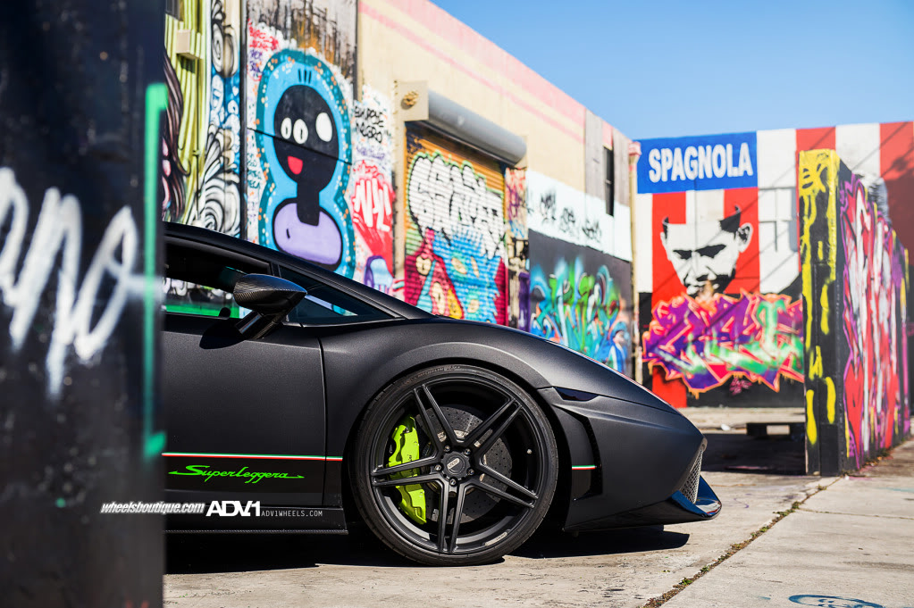 photo 8 Lamborghini Gallardo custom wheels ADV05.1 SL 20x9.0, ET , tire size X R20. 20x12.0 ET 