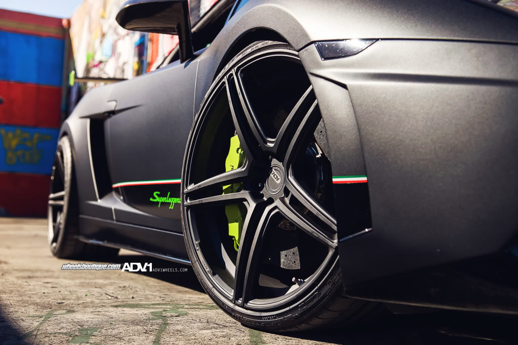 photo 1 Lamborghini Gallardo custom wheels ADV05.1 SL 20x9.0, ET , tire size X R20. 20x12.0 ET 