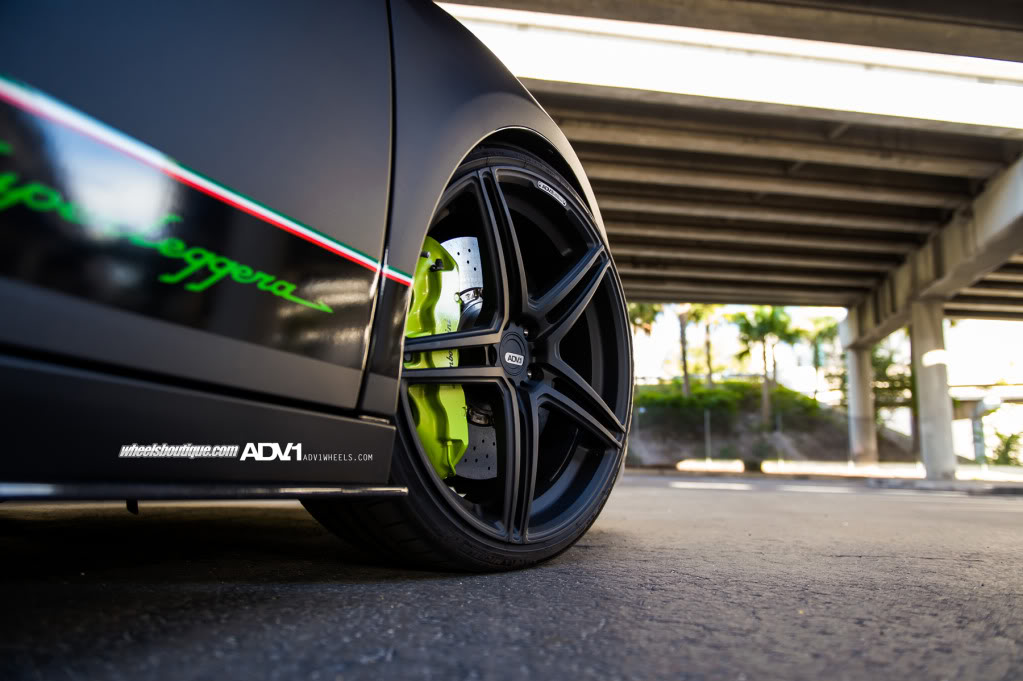 photo 17 Lamborghini Gallardo custom wheels ADV05.1 SL 20x9.0, ET , tire size X R20. 20x12.0 ET 