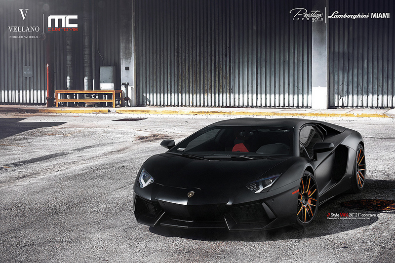 photo 2 Lamborghini Aventador custom wheels vkk concave 21x13.0, ET , tire size X R21. x ET