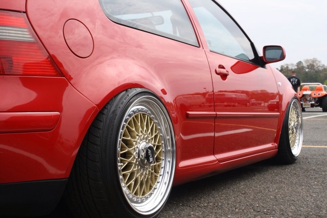 photo 1 Volkswagen Golf custom wheels   17x9.5, ET +21, tire size 215/45 R17. 17x9.5 ET+19