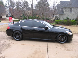 photo 4 Infiniti G35 custom wheels FIVE-AD S5-F 19x8.5, ET +30, tire size 245/35 R19. 19x10.5 ET+33 275/30 R19