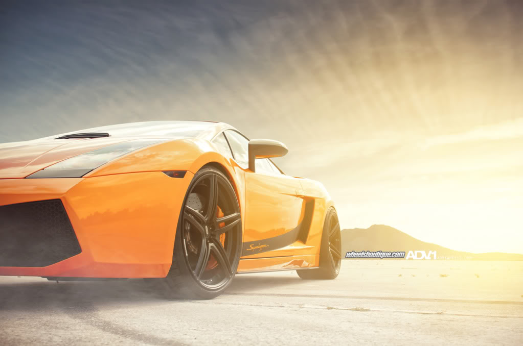 photo 6 Lamborghini Gallardo custom wheels ADV05.1 SL Series monoblocks 20x8.5, ET , tire size X R20. 20x12.0 ET 