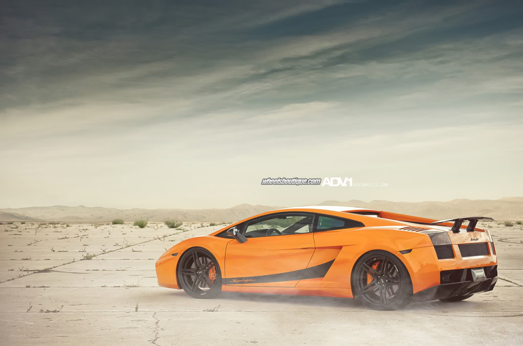photo 8 Lamborghini Gallardo custom wheels ADV05.1 SL Series monoblocks 20x8.5, ET , tire size X R20. 20x12.0 ET 