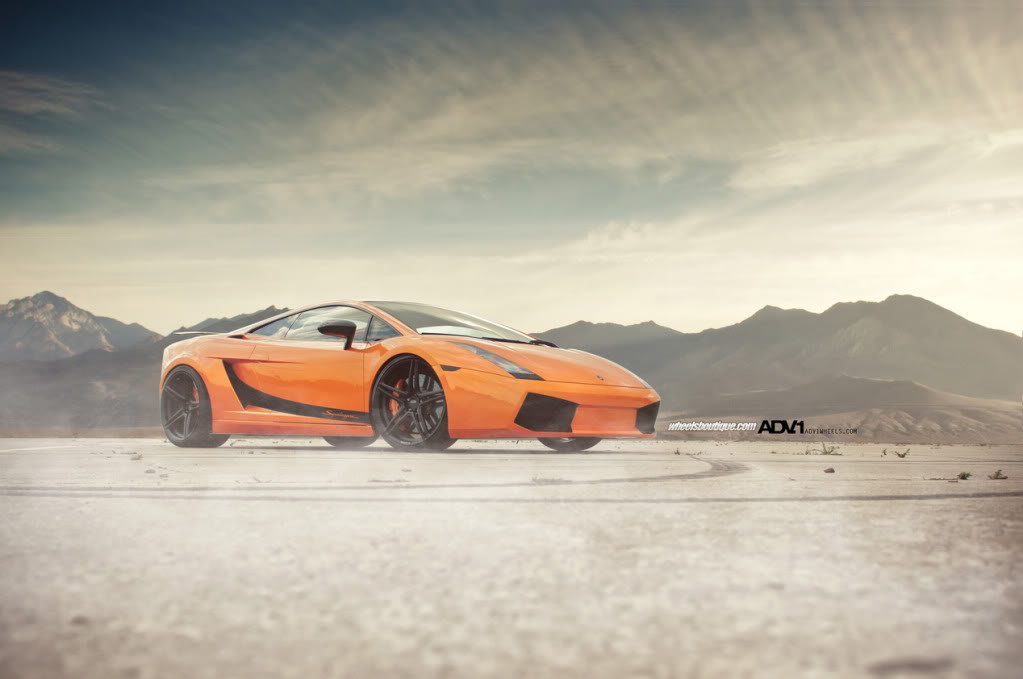 photo 12 Lamborghini Gallardo custom wheels ADV05.1 SL Series monoblocks 20x8.5, ET , tire size X R20. 20x12.0 ET 