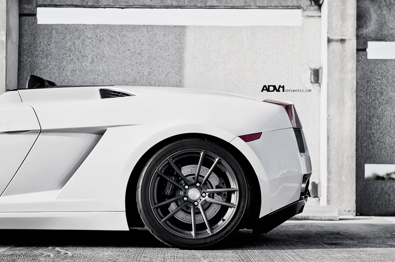 photo 8 Lamborghini Gallardo custom wheels ADV5-2.1 SL 18x8.5, ET , tire size X R18. 18x12.0 ET 