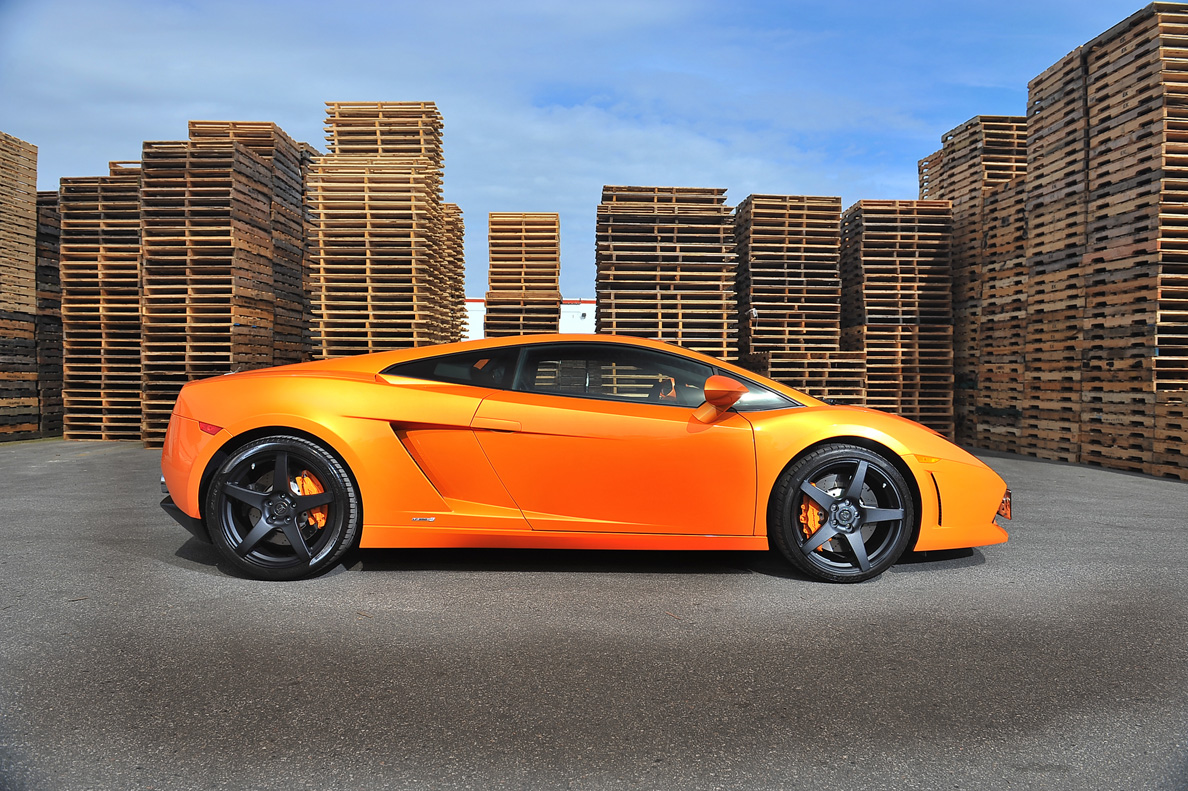 photo 2 Lamborghini Gallardo custom wheels Forgestar CF5 19x8.5, ET , tire size X R19. 19x11.0 ET 