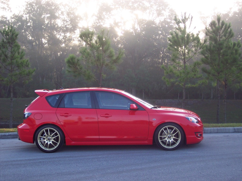 photo 1 Mazda MAZDASPEED3 custom wheels Rota Torque 18x8.0, ET +35, tire size 225/40 R18. x ET