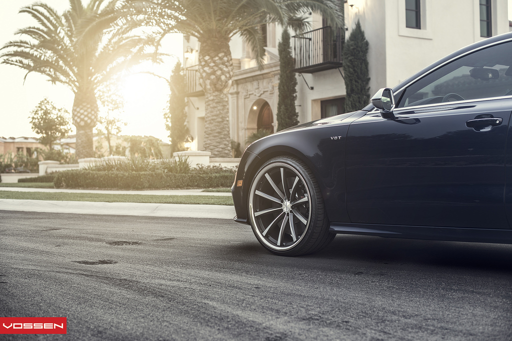 photo 1 Audi S7 custom wheels Vossen CV1 22x10.5, ET , tire size X R22. x ET 