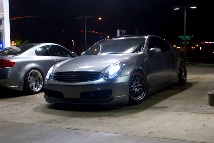 photo 2 Infiniti G35 custom wheels BBS RS813 18x9.5, ET -1, tire size 245/40 R18. 18x9.5 ET-11