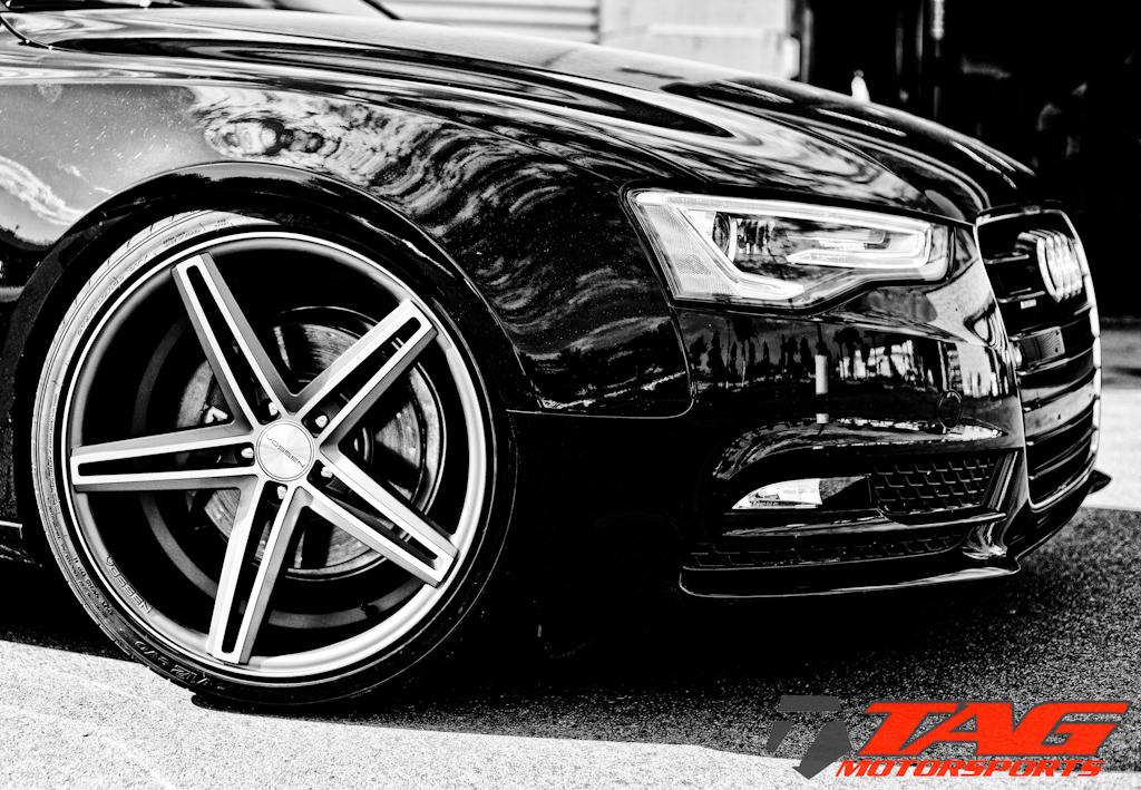 photo 1 Audi A5 custom wheels Vossen CV5 x, ET , tire size 275/30 R. x ET