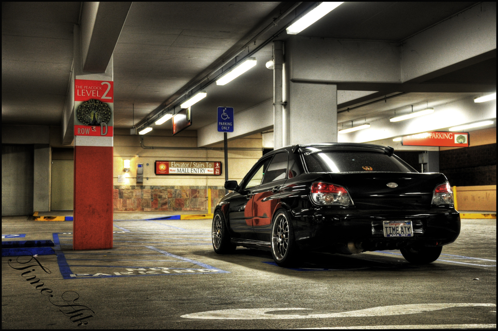 photo 3 Subaru Impreza WRX STi custom wheels BBS RS-GT 18x8.5, ET +3, tire size 245/35 R18. 18x8.5 ET+8 