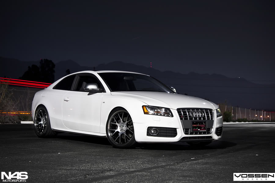 photo 5 Audi S5 custom wheels Vossen CV-02 20x9.0, ET , tire size 245/35 R20. 20x10.5 ET 285/30 R20