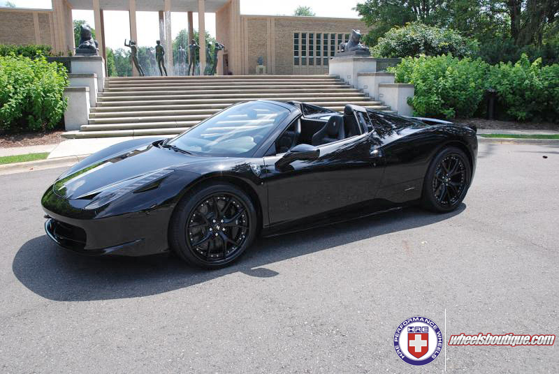 photo 5 Ferrari 458 Italia custom wheels HRE S101 20x9.0, ET , tire size 245/30 R20. 20x12.5 ET 355/25 R20