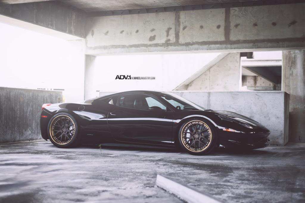 photo 9 Ferrari 458 Italia custom wheels ADV.1 7 Track Spec SL 20x9.0, ET , tire size X R20. 21x12.5 ET 