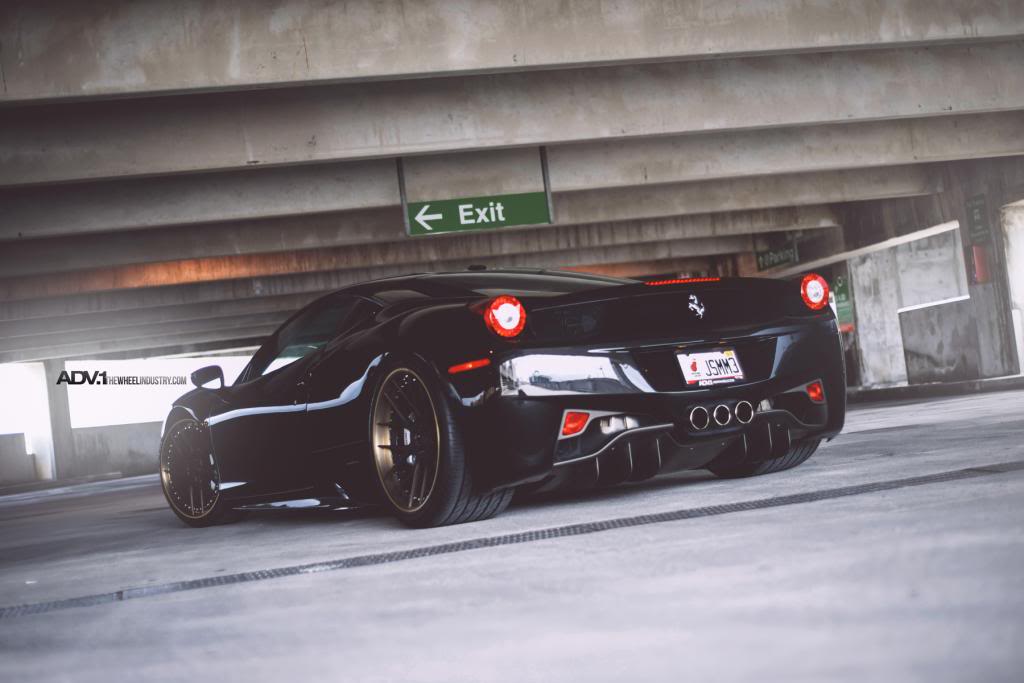 photo 14 Ferrari 458 Italia custom wheels ADV.1 7 Track Spec SL 20x9.0, ET , tire size X R20. 21x12.5 ET 