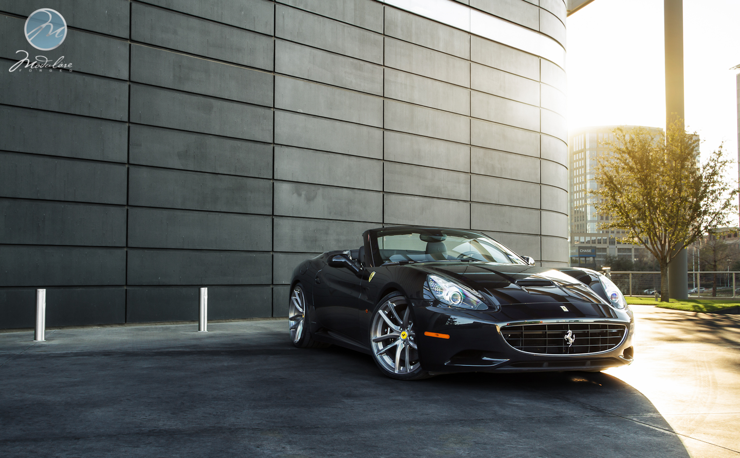photo 7 Ferrari California custom wheels Modulare B30 21x9.0, ET , tire size X R21. 22x12.0 ET 