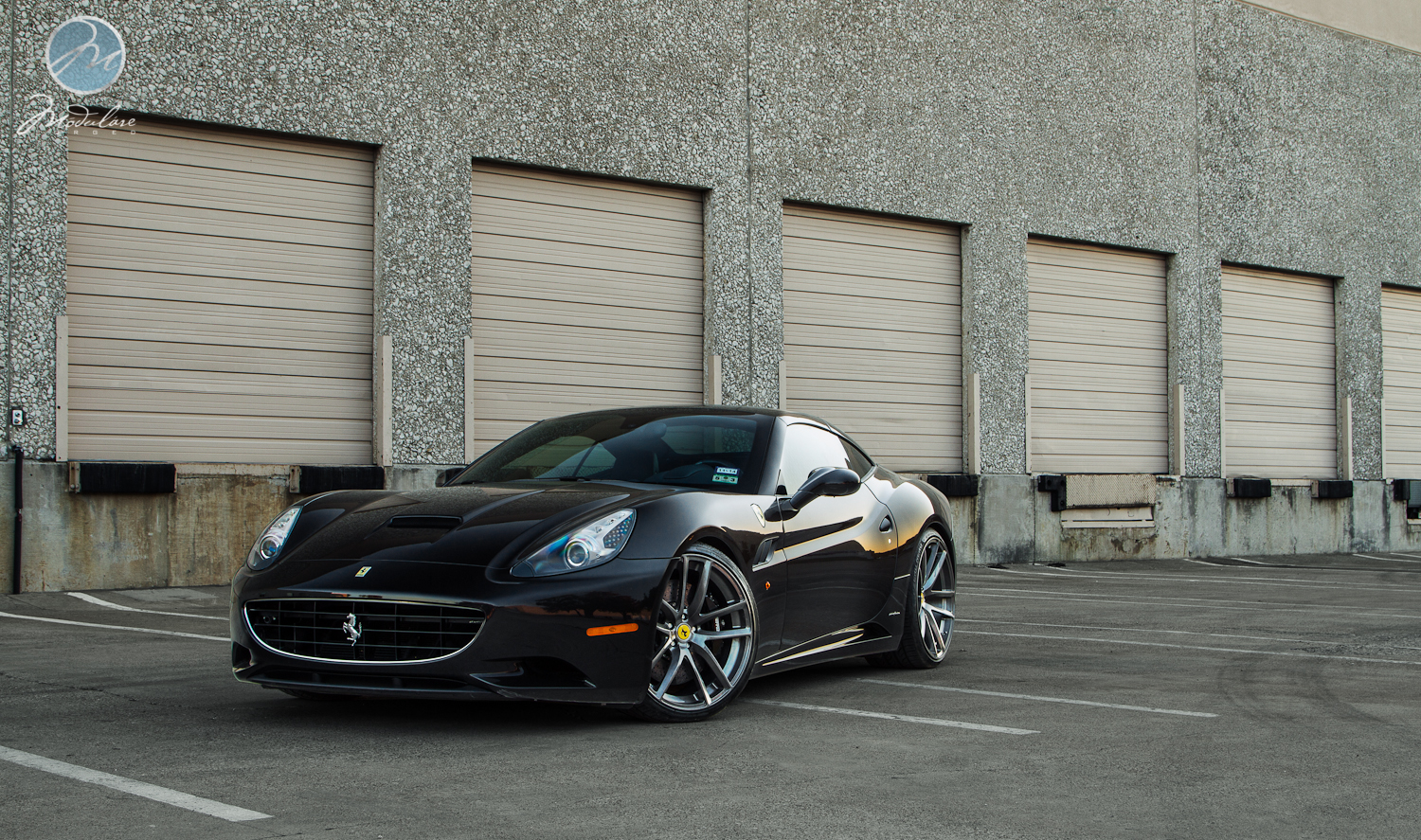 photo 9 Ferrari California custom wheels Modulare B30 21x9.0, ET , tire size X R21. 22x12.0 ET 