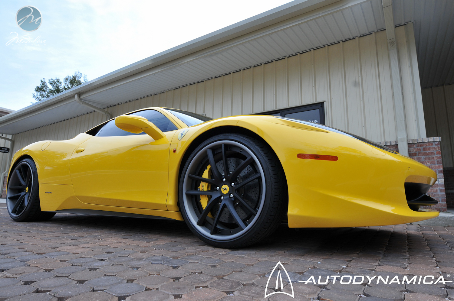 photo 2 Ferrari 458 Italia custom wheels Modulare C30-DC 21x9.0, ET , tire size X R21. 22x12.0 ET 